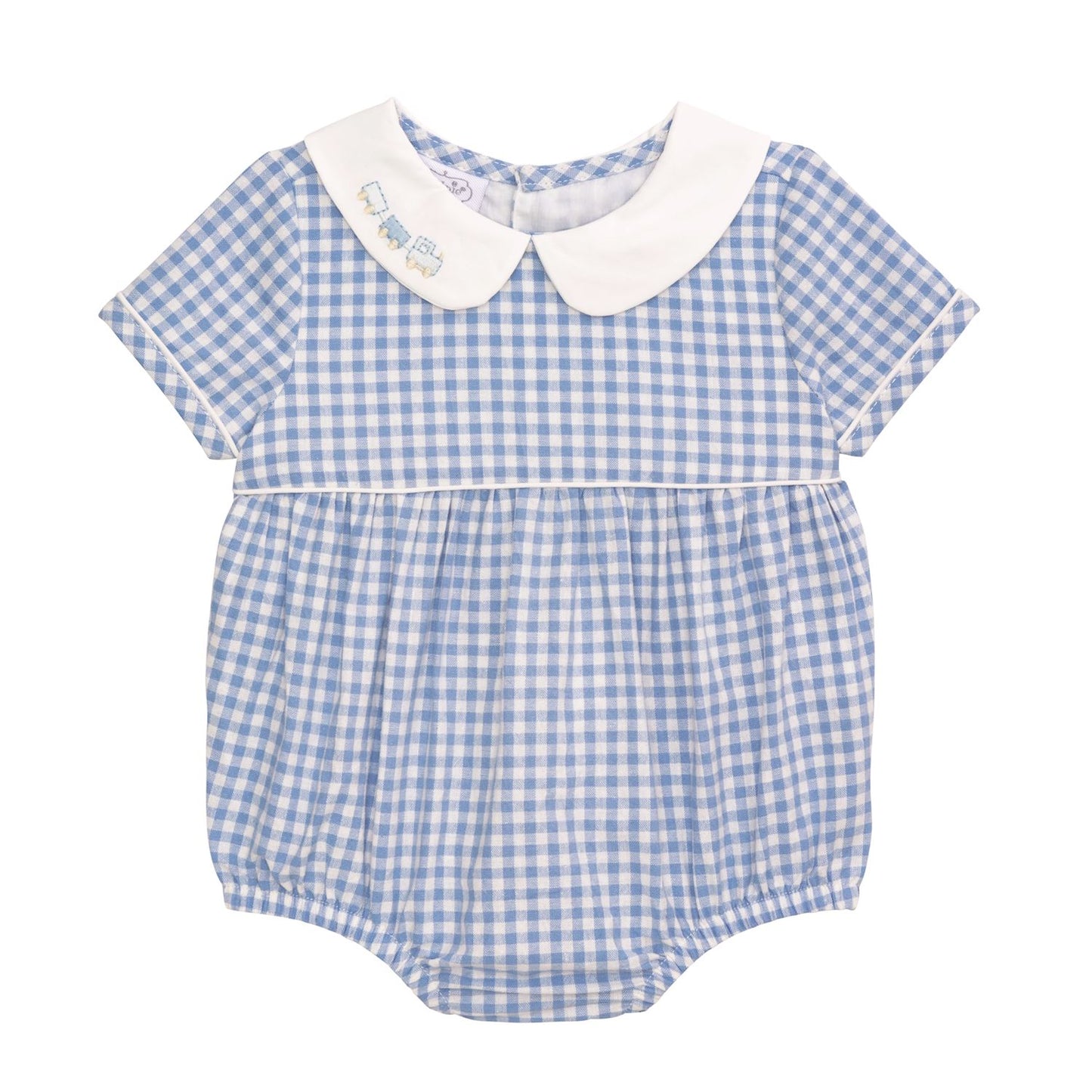 MP Train Layette Gingham Bubble
