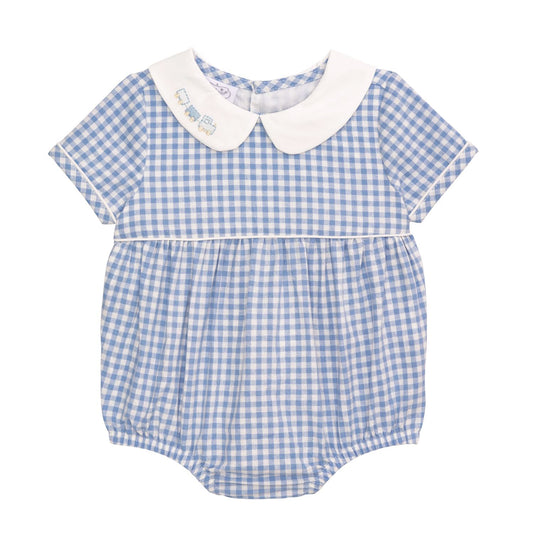MP Train Layette Gingham Bubble
