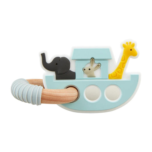 MP Teether- Blue Noah's Ark