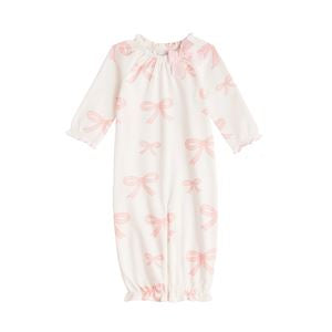 MP Bow Print Convertible Gown