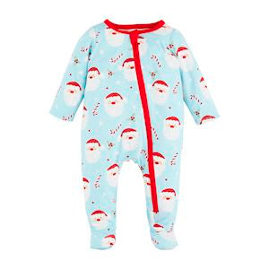 MP blue santa sleeper 6-9