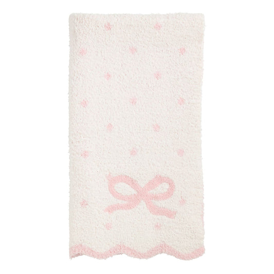 MP Bow Chenille Blanket