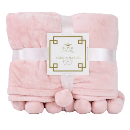 TRS Pom Throw Blanket