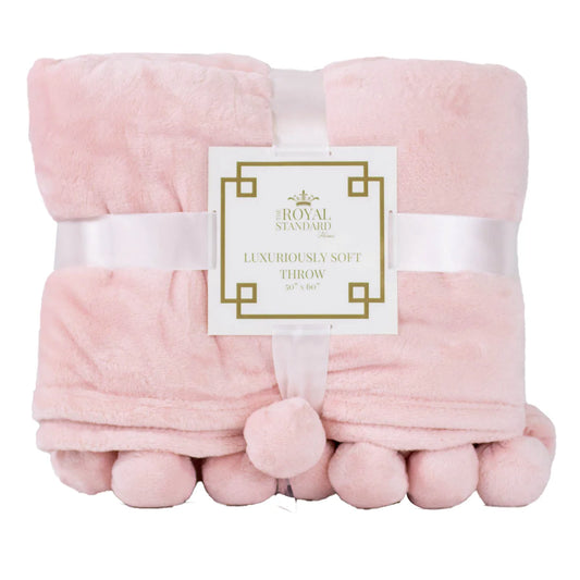 TRS Pom Throw Blanket
