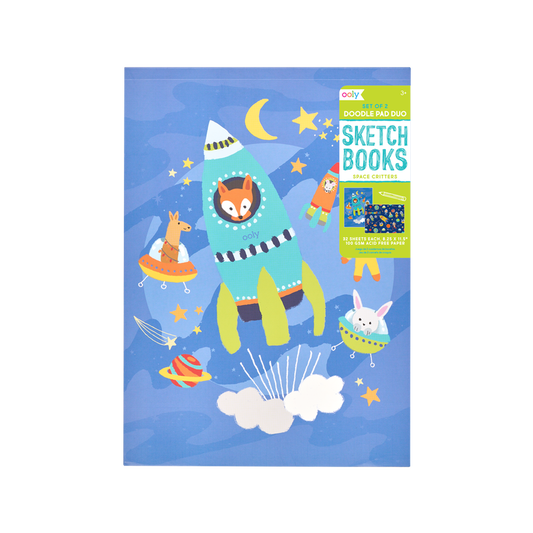 Ooly Duo Doodle Pad-Space
