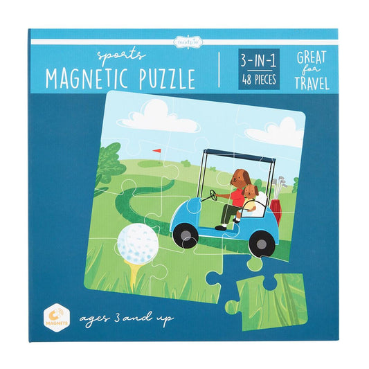 MP Magnetic Puzzle Book - Sports