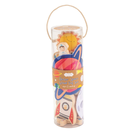 Mp Outer Space Wood Toy set