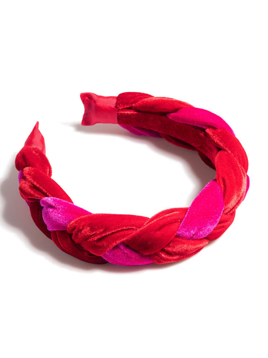 SH Headband Velvet Braided - Multi