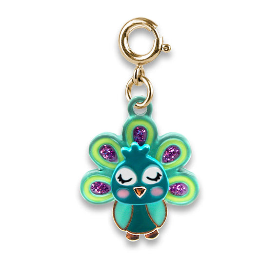 CI charm - peacock