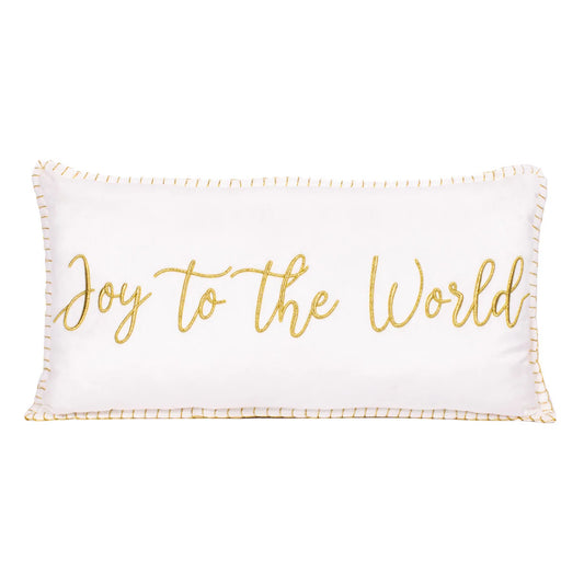 TRS "Joy to the World" Long Pillow