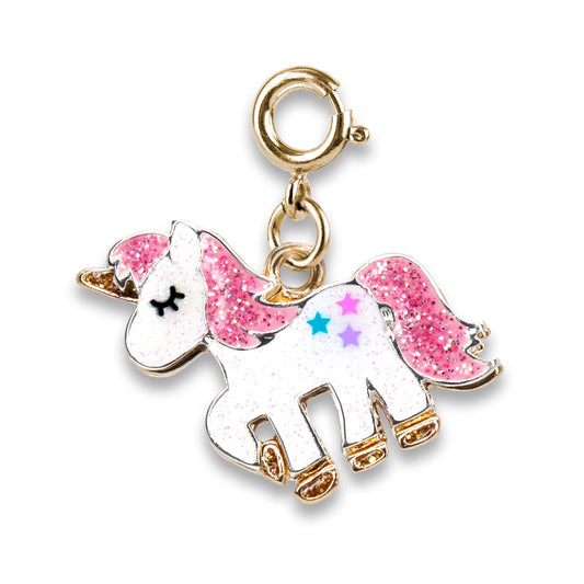 CI Charm - Unicorn Glitter Gold