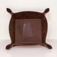 TRS Leather Embossed Valet Tray
