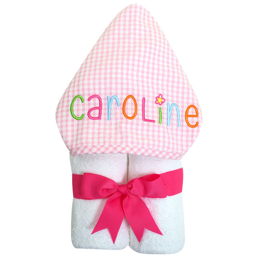 3M Hooded Towel - Pink LG Check