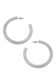 Canvas Isla hoop earrings