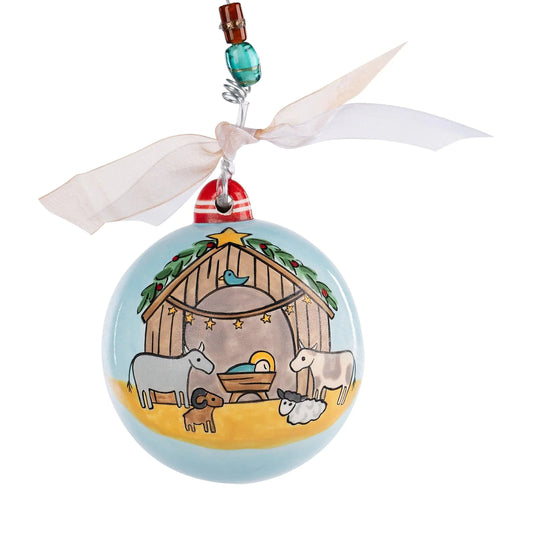 GH ornament Christ the savior is born