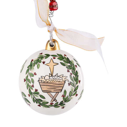 GH ornament Let us adore him