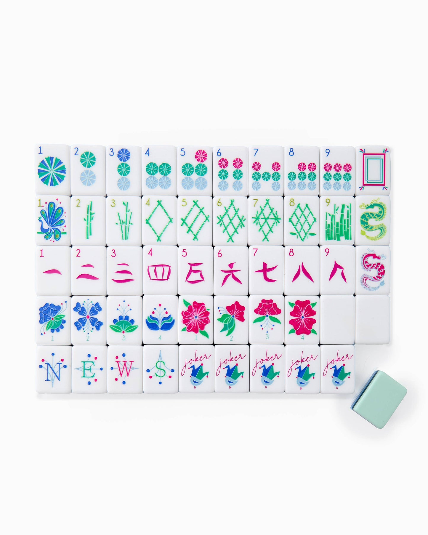 OMM Birdie Mahjong Tiles