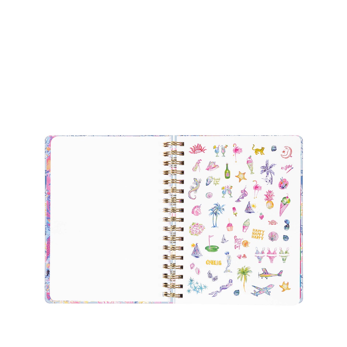 LP Jumbo 17 Month Agenda - Bluette Lil Barefoot Beachcomber