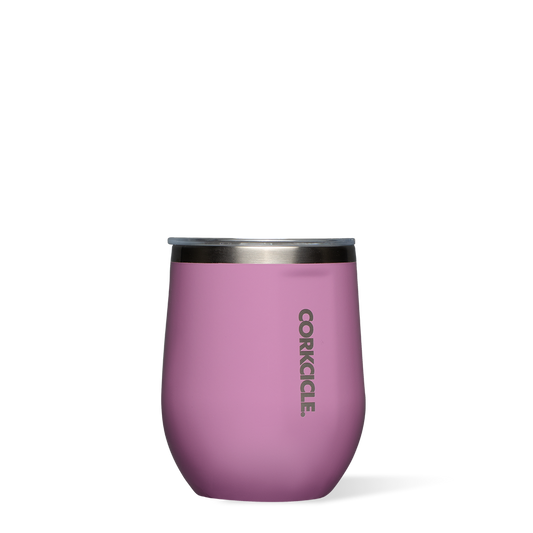 Stemless 12 oz - gloss orchid
