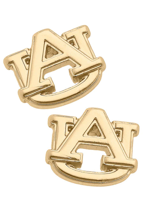 Canvas- Auburn stud earrings
