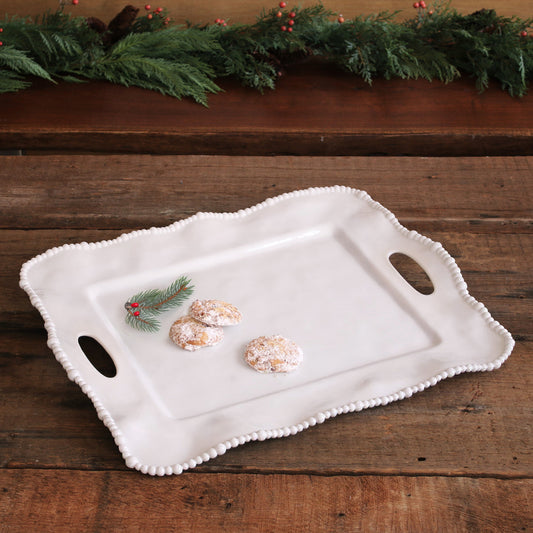 BB Alegria Rect Tray w Handles