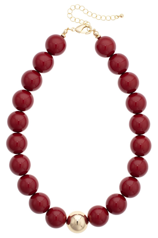 Canvas Marjorie Beaded Necklace