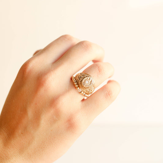 Rev White Ring