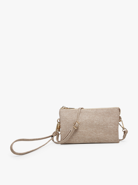 J&C Riley Wristlet - Almond