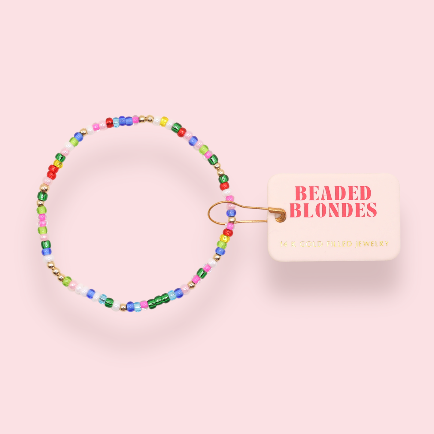 Let It Snow Sprinkle Bracelet