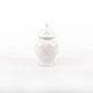 White Textured Ginger Jar - Small