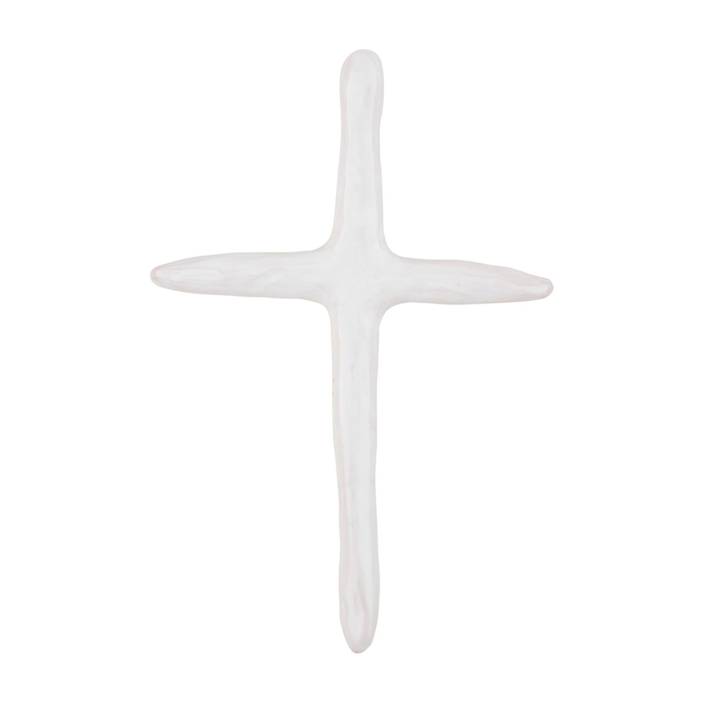 MP white decorative cross sitter