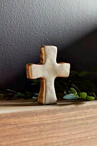 MP Gold Concrete Cross