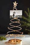 MP Gold Tin Tree Card Holder