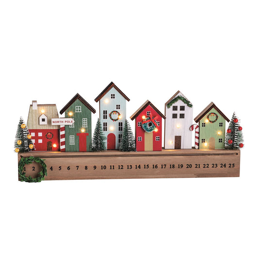 MP LED X-Mas Village Countdown