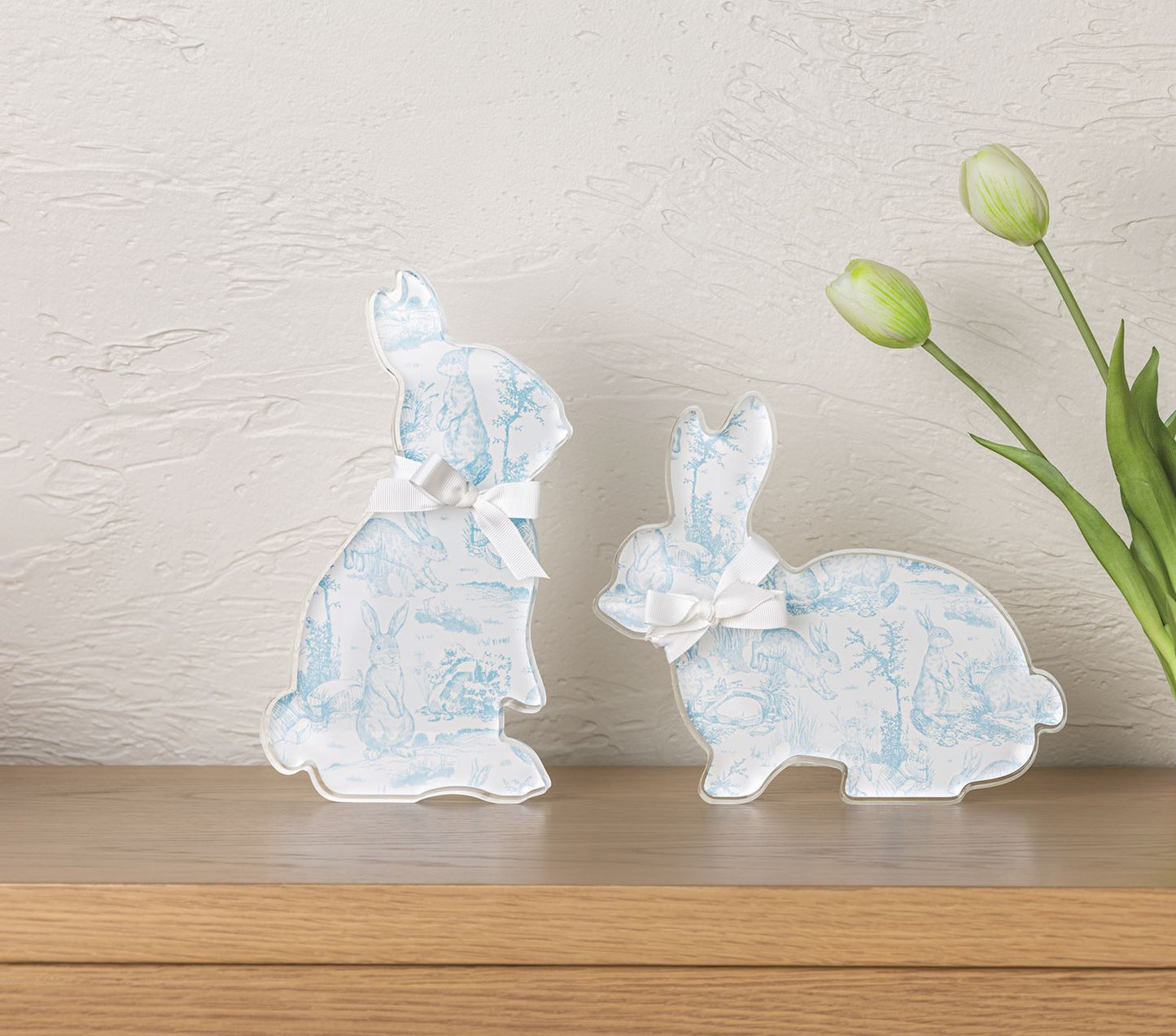 MP Toile Acrylic Bunny Sitter