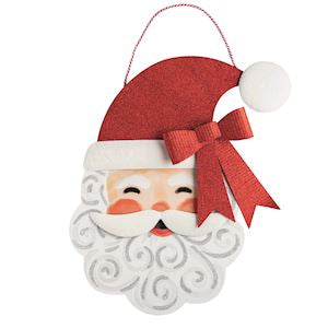 MP Santa Bow Door Hanger
