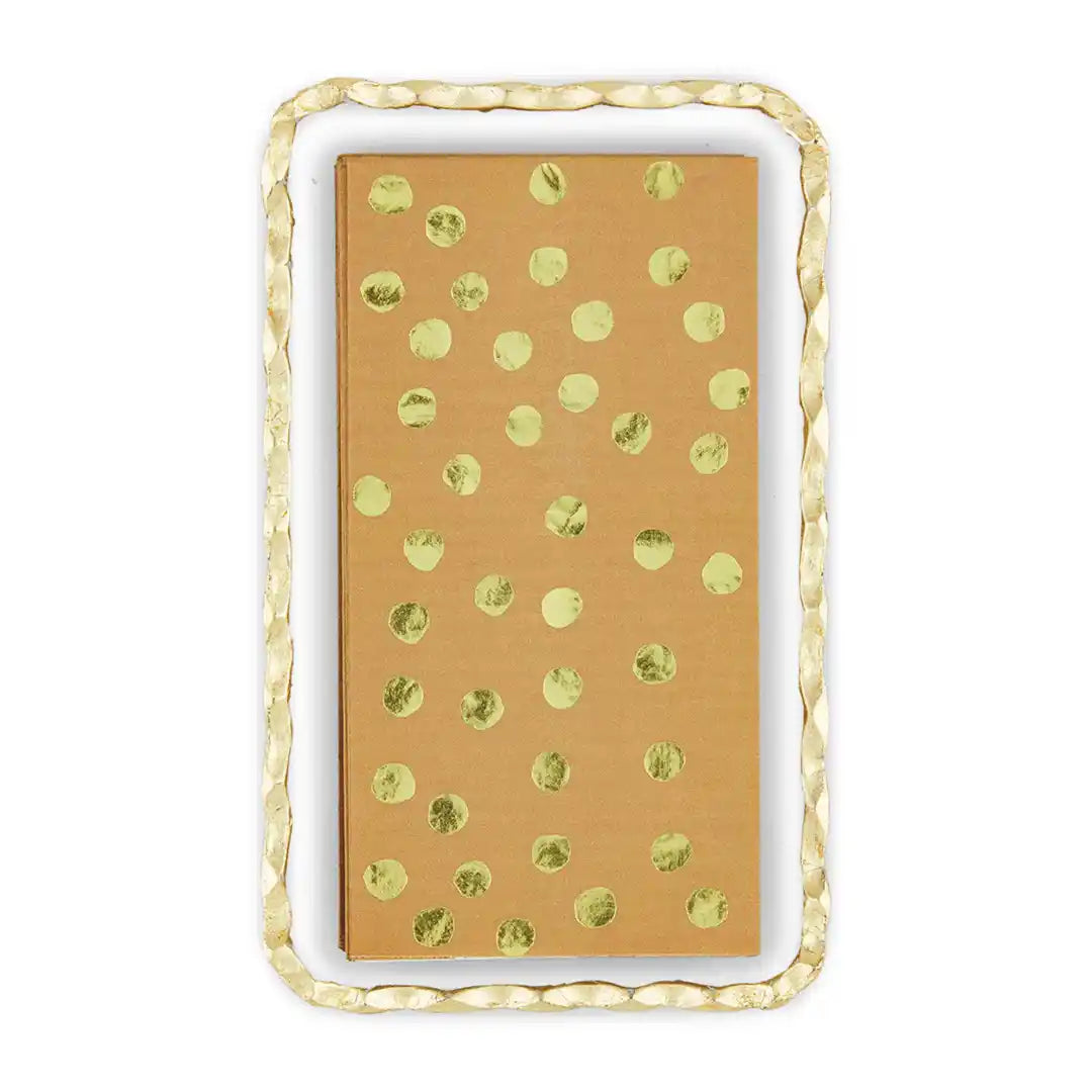 Mud Pie gold napkin set
