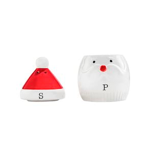 MP magnetic santa salt/pepper