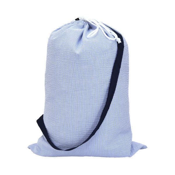 Oh Mint Hold All - Navy Seersucker