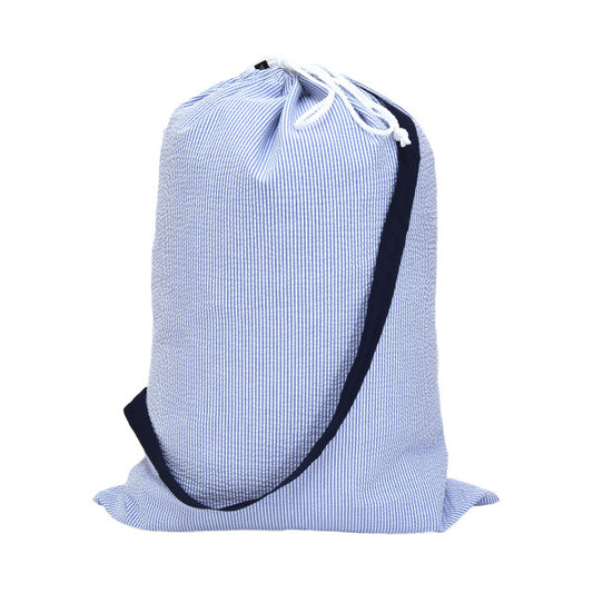 Oh Mint Hold All - Navy Seersucker