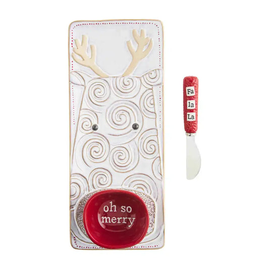 MP reindeer tray dip set