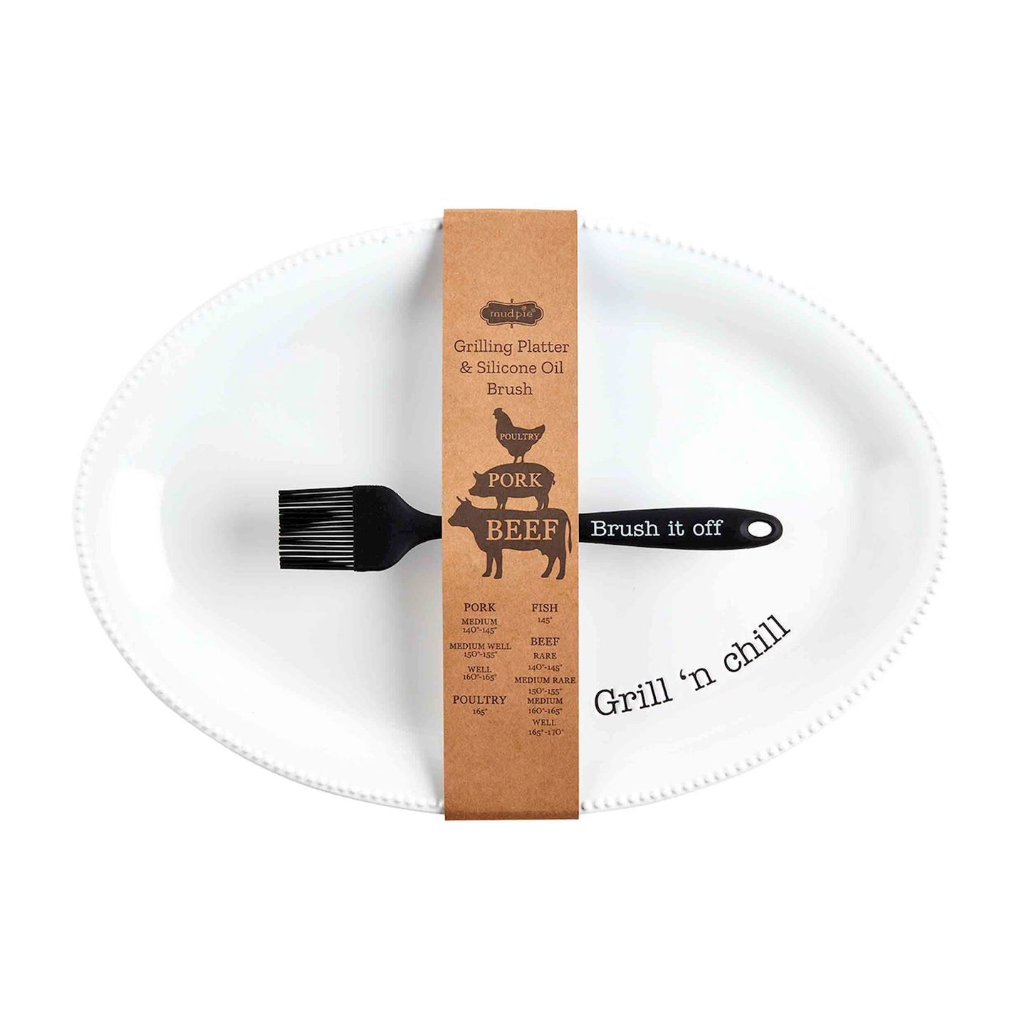 MP grill platter and brush
