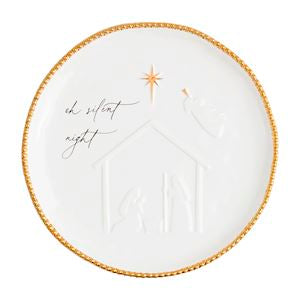MP Round Nativity Platter