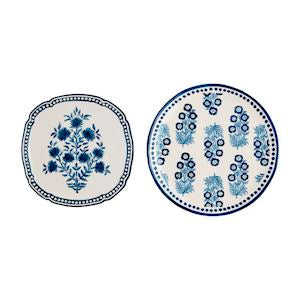 MP Block Print Nested Platter