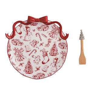 MP Bow Cookie Plate