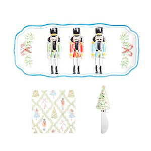 MP Blue Nutcracker Hostess Set