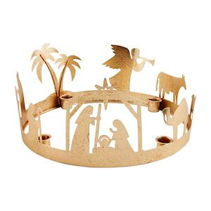 MP Gold Advent Wreath