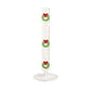 MP Christmas Glass Icon Candlesticks