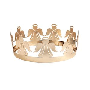 MP Gold Angel Advent Wreath