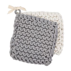 MP Crochet Pot Holder Set